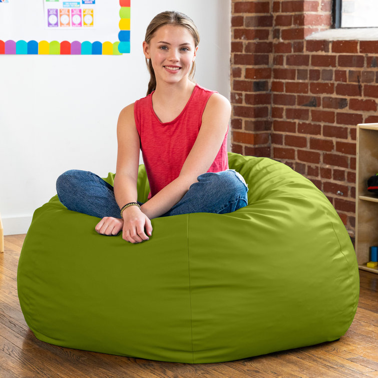 Vinyl bean bag chairs best sale for kids